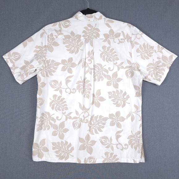 Avanti Hawaiian Shirt Men XL Tropical Floral Short Sleeve Button Up Beach Cruise - Picture 6 of 9